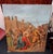 Stations of the Cross Jesus Falls Under the Cross (Third Station), 1800s, Oil Painting on Canvas For Sale - Image 4 of 6