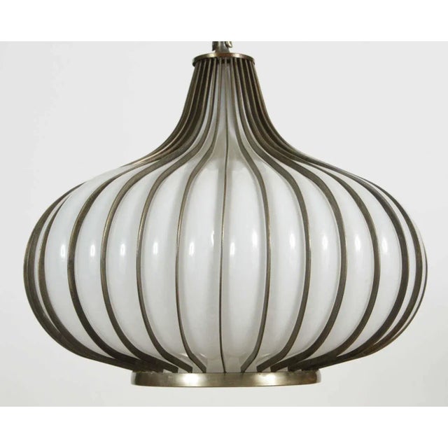 Mid-Century Modern Pair of 1960s Onion Lamps For Sale - Image 3 of 5