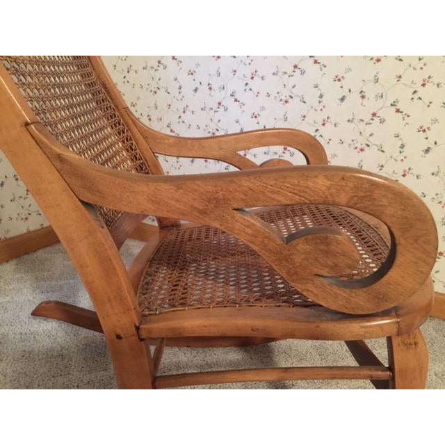 Mid1800s Antique Lincoln Rocker Chairish