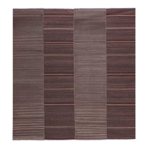 Wide Giant Kilim Rug From Konya 9'4" X 10'