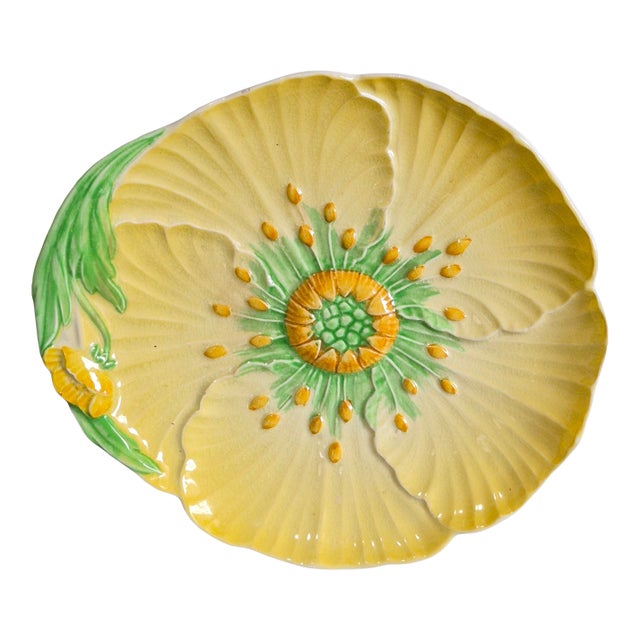 Vintage Carlton Ware Yellow Buttercup Australian Design Made in England Dish For Sale