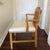 Century Furniture Late 20th Century Century Furniture Carved Wood Petite Armchair With Leather Seat For Sale - Image 4 of 8