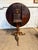 Brown Antique Georgian Style American Tripod Tilt Top Table With Snake Feet For Sale - Image 8 of 16