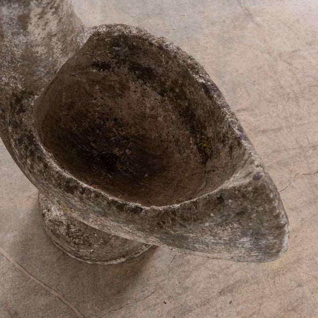 1960s French Concrete Rooster Planter For Sale - Image 13 of 14