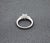 1.13 Ct Platinum Diamond Ring Size 5 For Sale - Image 4 of 9