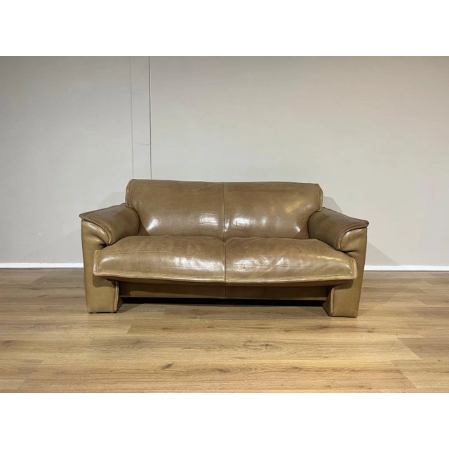 Vintage 760 Bulli 2-Seater Sofa in Leather from Leolux, 1980s For Sale - Image 12 of 12