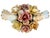 Mid 20th Century Vintage Italian Capodimonte Porcelain Floral Centerpiece With Doves For Sale - Image 5 of 10