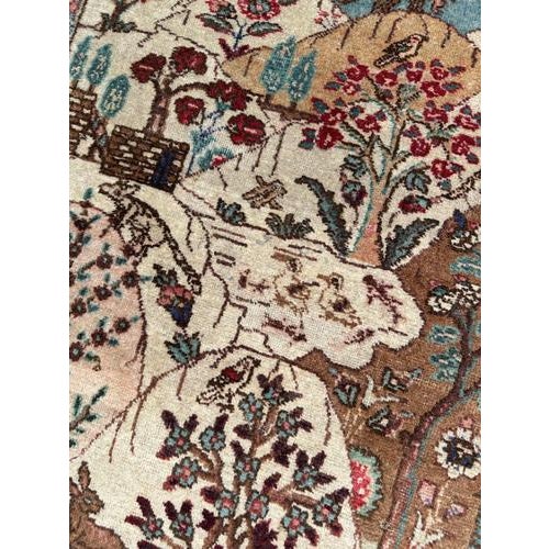 Mid-Century Pictural Tabriz Rug, 1940s For Sale - Image 6 of 18
