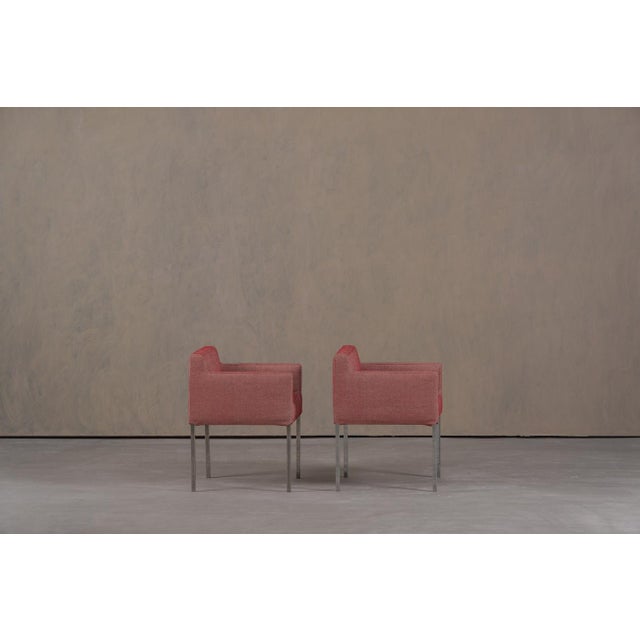 Pink Fabric Chairs from Ligne Roset, France, 2000s, Set of 2 For Sale - Image 3 of 14