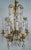 French Louis XVI Style Gilt Bronze and Crystal Six-Light Chandelier For Sale - Image 3 of 8