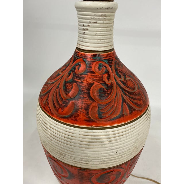 1960 Vintage Ceramic Table Lamps by Regal Lamps For Sale - Image 9 of 10