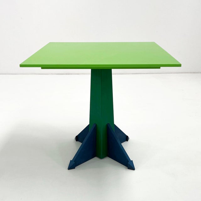 1980s Green Dining Table Model 4310 by Anna Castelli for Kartell, 1980s For Sale - Image 5 of 12