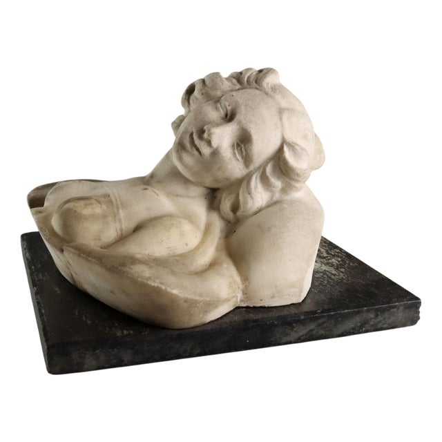 Bust of a Young Woman, Marble For Sale