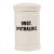 Antique-Style Ceramic Apothecary Jar With Lid - Ungt. Ophthalmic. For Sale