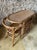 Wood Wicker Table and Chairs, 1970s, Set of 3 For Sale - Image 7 of 18