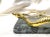 Art Deco 1990s Art Deco Michael Aram Brass Snake Grazing Board Verde Guatemala Green Marble Cheese Charcuterie Tray Serpent Art Deco Hollywood Regency Platter For Sale - Image 3 of 13