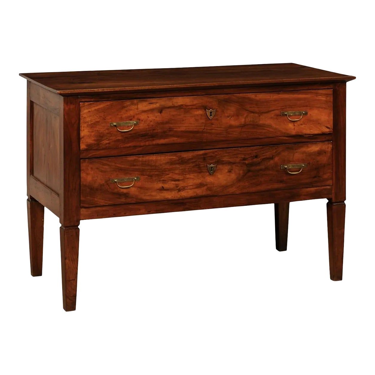 Italian Raised 2-Door Chest, Mid 19th Century | Chairish