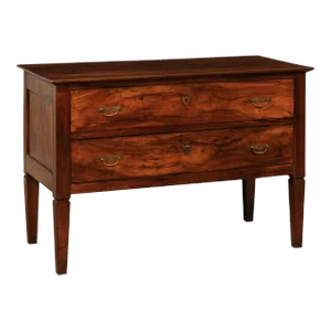 Italian Raised 2-Door Chest, Mid 19th Century
