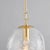 Belleville's simple silhouette becomes simply stunning with its intricate floral etching on the clear glass shade. This...