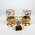 1970s Set of Two Gold Leaf Glass Demitasse Turkish Tea Mugs Arcoroc France For Sale In San Diego - Image 6 of 11