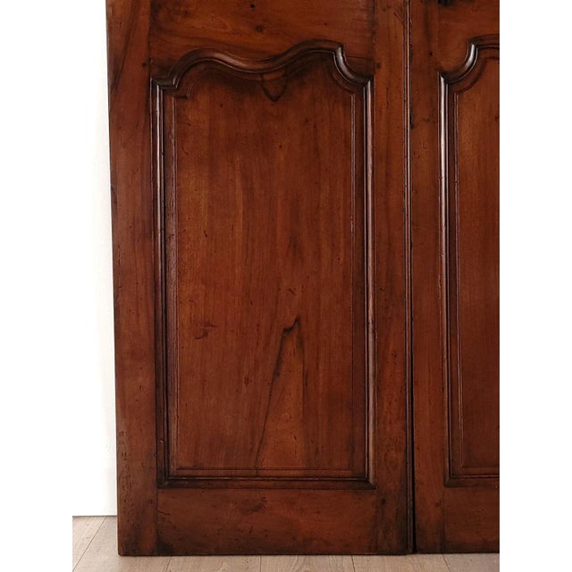 Pair of Walnut Doors, France, 18th/19th Century For Sale In San Francisco - Image 6 of 10