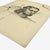 Early 20th Century Antique Art Nouveau Portrait Study of a Woman With Cherry Blossoms (Charcoal on Woven Paper) For Sale - Image 5 of 5