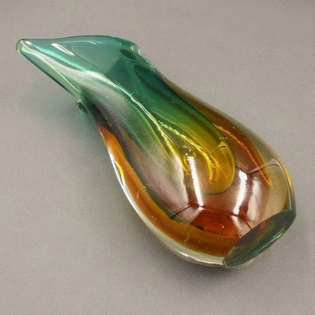 1950s Sommerso Murano Glass Vase by Flavio Poli for Seguso, 1950s For Sale - Image 5 of 12