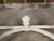 Pair of French Louis XVI Style Painted Demilune Console Tables with Marble Tops For Sale - Image 9 of 12