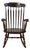 Vintage Virginia House High Arrow Back Windsor Rocking Chair For Sale