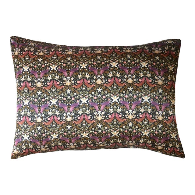 Silk Pillowcase Made With Liberty Fabric Forbidden Orchard For Sale