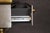 Black John Vesey Attributed Steel & Brass Two Teir Console W/ Black Glass For Sale - Image 8 of 13