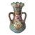 Antique Asian Nippon, Moriage Hand Painted Vase With Poppy Flowers For Sale