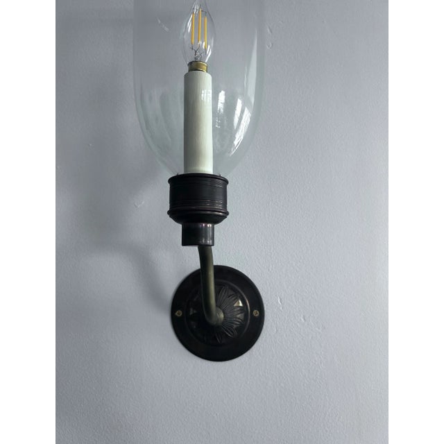 Clandon Storm Wall Lights Vintage Vaughan( Pair ) For Sale - Image 10 of 11