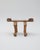 A ritual stool adorned with jaguar effigies, crafted in the style of pre-Columbian ceremonial pieces from the South...