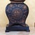 Asian Inspired Black & Brown Porcelain Medallion Table Lamp With Shade For Sale In Washington DC - Image 6 of 18