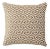 Schumacher Ming Fret Velvet 24" Pillow in Bronze For Sale