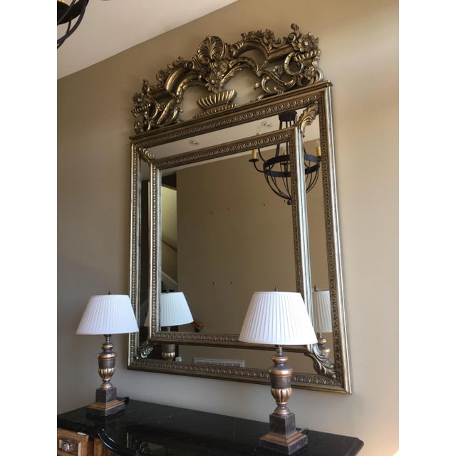 Spectacular Giltwood Mirror - Beautifully Carved Large wall mirror with a beautiful finish. This is a beautiful mirror...