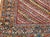 Antique Senneh Area Rug, Hand-Knotted Wool, Hashtrang Allover Paisley Pattern, Red, Navy & Multicolor, 4x6 For Sale - Image 9 of 13