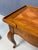 Baker Furniture French Provincial Console Table With Parquetry Inlaid Top 1980s For Sale - Image 9 of 14