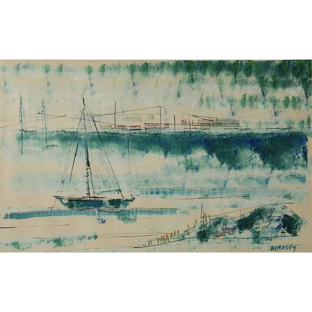 Art Sz: 19"H x 31"W Frame Sz: 27"H x 38"W Alfred Birdsey (1912 – 1996) was an English-born Bermudian painter. He was the...