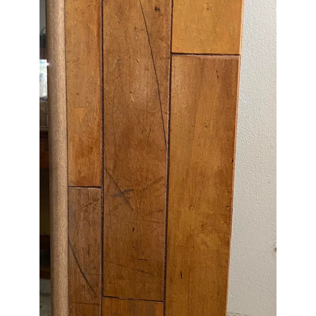 Timothy Oulton “Vintage Gym Floor” Square Mirror For Sale - Image 9 of 13