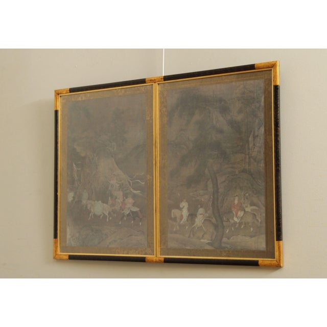 Chinese Chinese Sung Dynasty 'Tribute Horse' Vintage Reproduction Print For Sale - Image 3 of 13