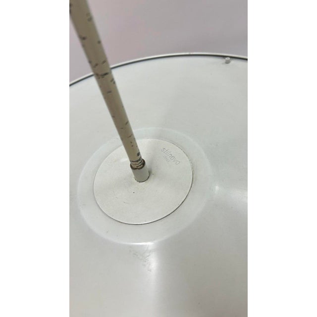 Aluminium and Acrylic Glass Lamp from Stilnovo, 1960s For Sale - Image 3 of 4