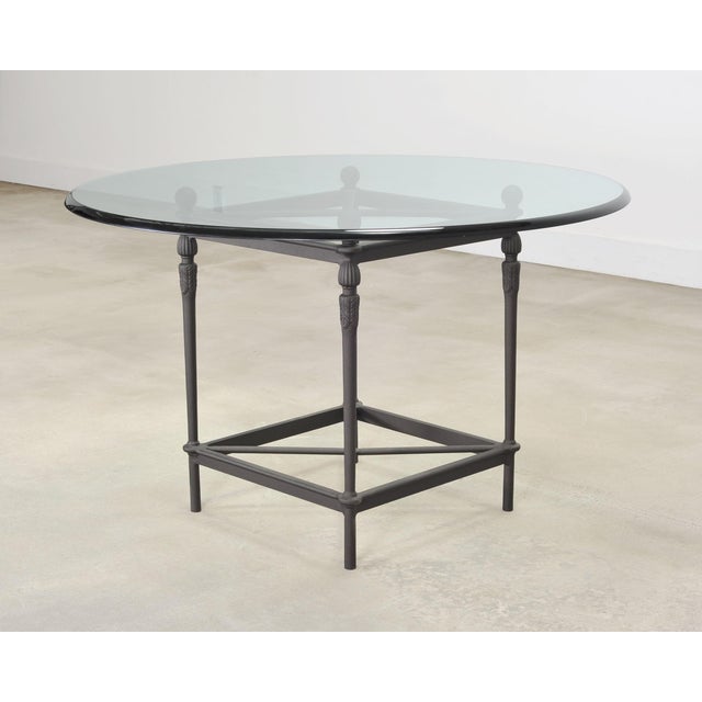 2000 - 2009 Michael Taylor Montecito Round Center or Garden Dining Table For Sale - Image 5 of 18