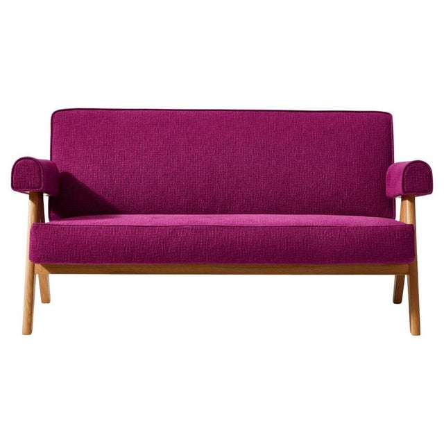 Capitol Complex Sofa attributed to Pierre Jeanneret for Cassina For Sale - Image 12 of 12
