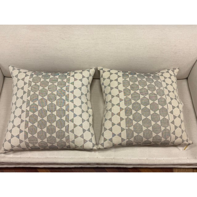 St. Frank Biddew Noir Accent Pillows, Pair For Sale In San Francisco - Image 6 of 12