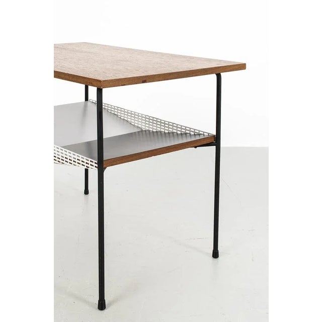 Side Table with Perforated Metal For Sale - Image 5 of 8