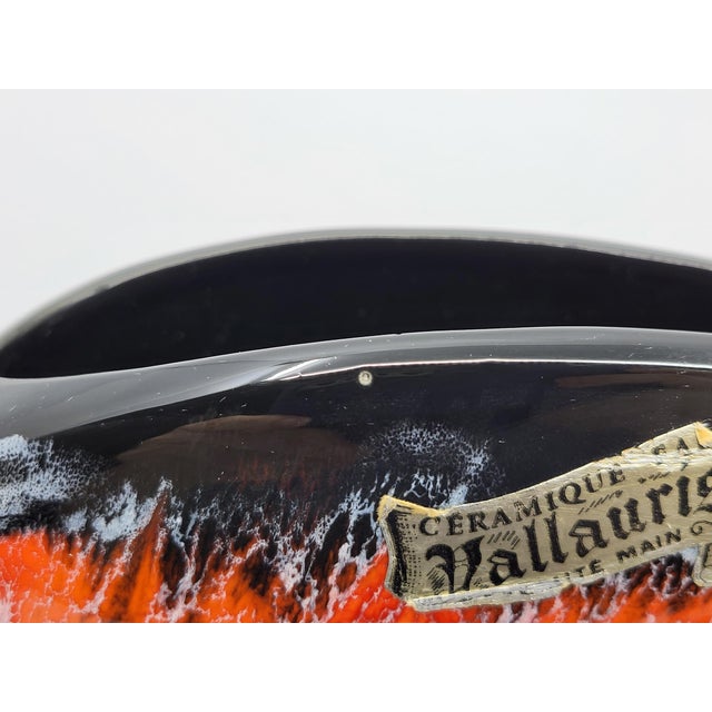 Vintage Ceramic Vase from Vallauris, France, 1950 For Sale - Image 6 of 11