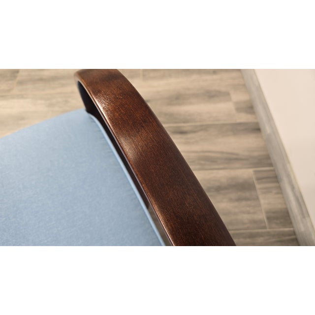 Art Deco Lounge Chair by Jindrich Halabala, 1940s For Sale - Image 9 of 10