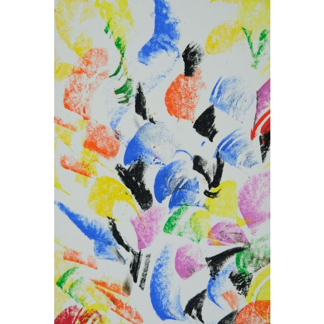 Modern Françoise Galle, Fractal of Light, 1940, Pastel on Paper For Sale - Image 3 of 6